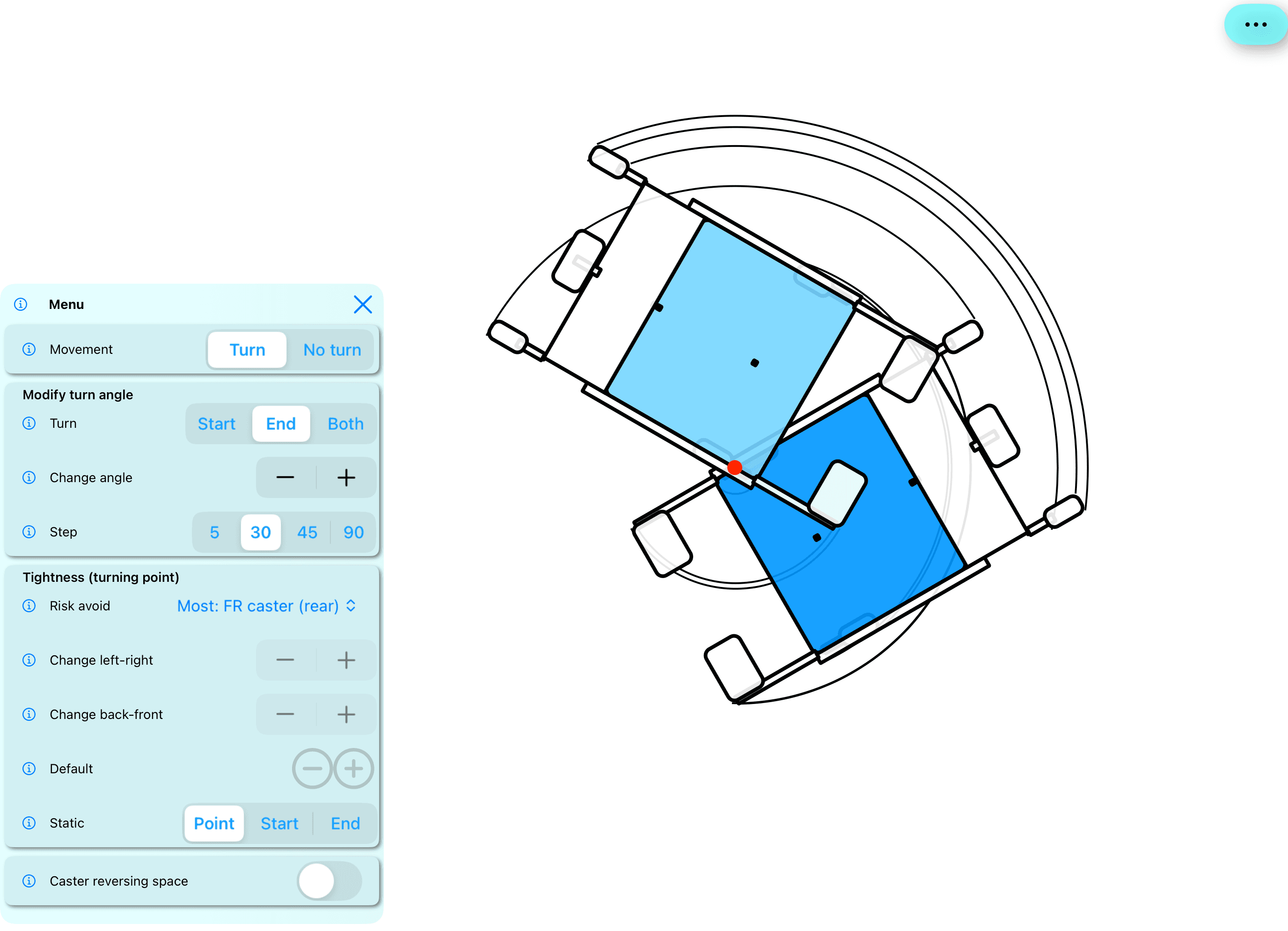 Tilt-in space shower chair